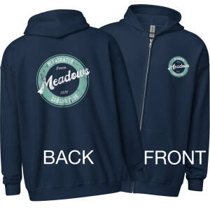 Pleasanton Meadows Cabana Club zip heavy hoodie