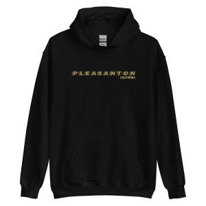 Retro Vibe Pleasanton California Hoodie