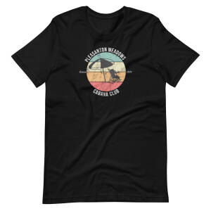 Pleasanton Meadows Cabana Club t-shirt
