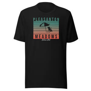 Vintage Style Pleasanton Meadows Cabana Club t-shirt