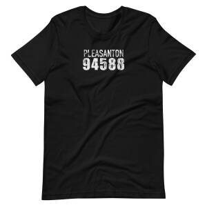 Pleasanton 94588 Zip Code t-shirt