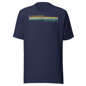 Retro Style Pleasanton California t-shirt