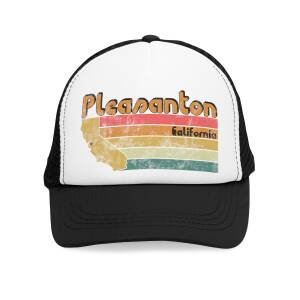 Vintage Pleasanton California Trucker Hat