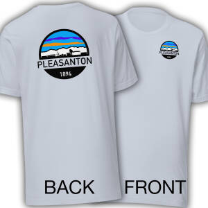 Pleasanton Nature and Sky T-Shirt Front and Back