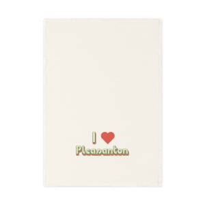 I Love Pleasanton Cotton Hand Tea Towel