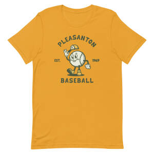 Retro Pleasanton Baseball T-Shirt – Vintage Style Sports Apparel Adult t-shirt