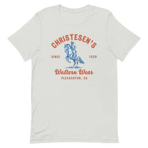 Christesen’s Western Wear Tribute T-Shirt – Iconic Pleasanton Legacy t-shirt