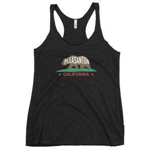 Women's Pleasanton California Bear Tank-Top – Locally Made Summer Fashion