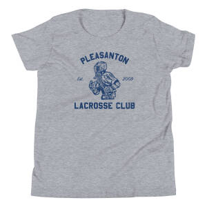 Pleasanton Lacrosse Youth T-Shirt – Vintage Style Local Sports Apparel for Kids