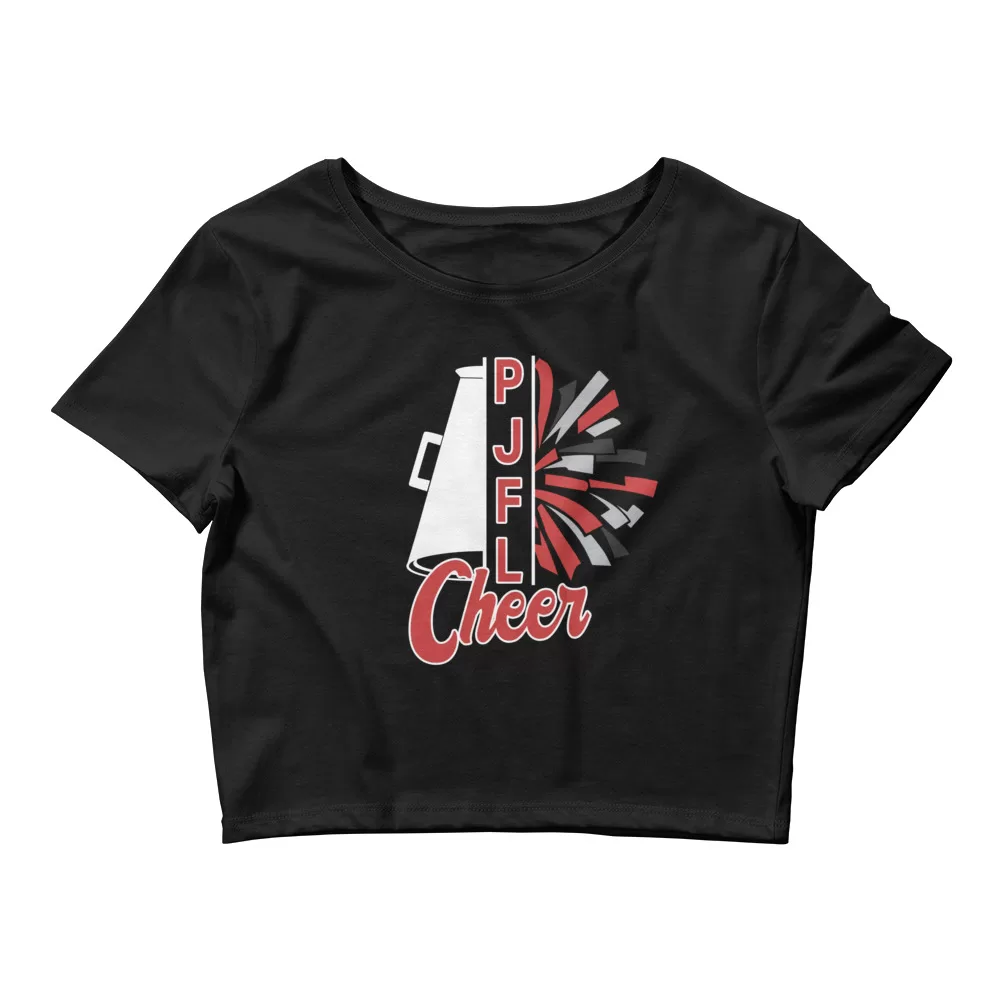 Women’s PJFL Cheer Crop Tee