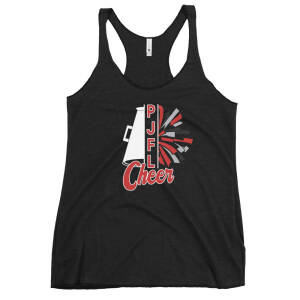 Women's PJFL Cheer Racerback Tank Top
