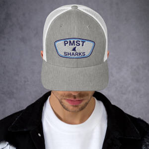 SHARKs Retro Logo Trucker Cap
