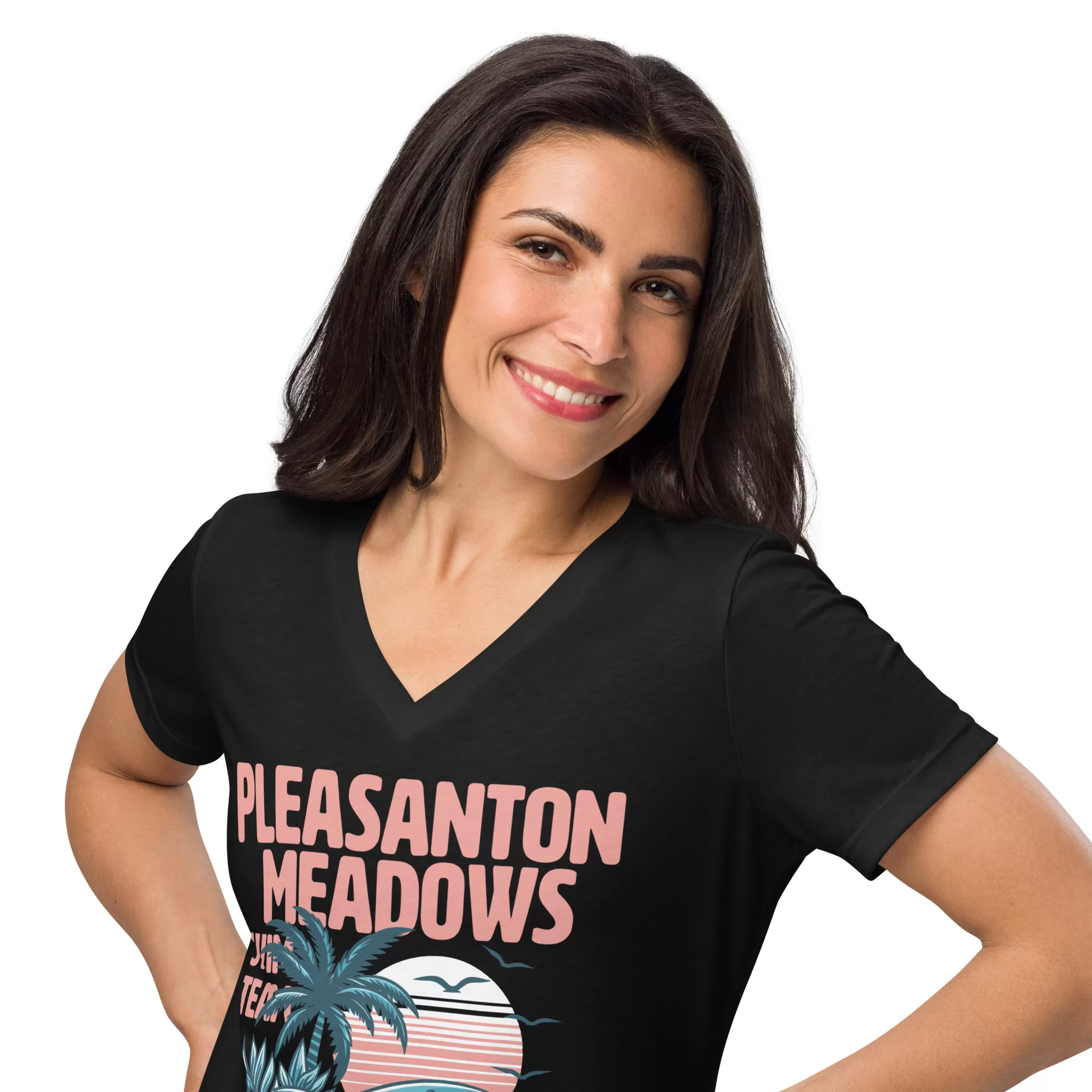 Women’s relaxed v-neck t-shirt