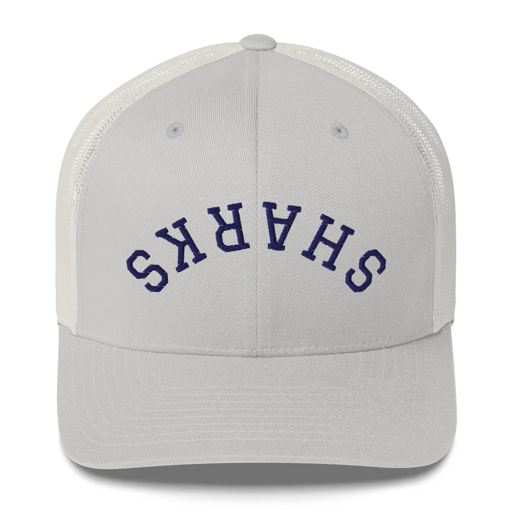 Upside Down SHARKs Trucker Hat