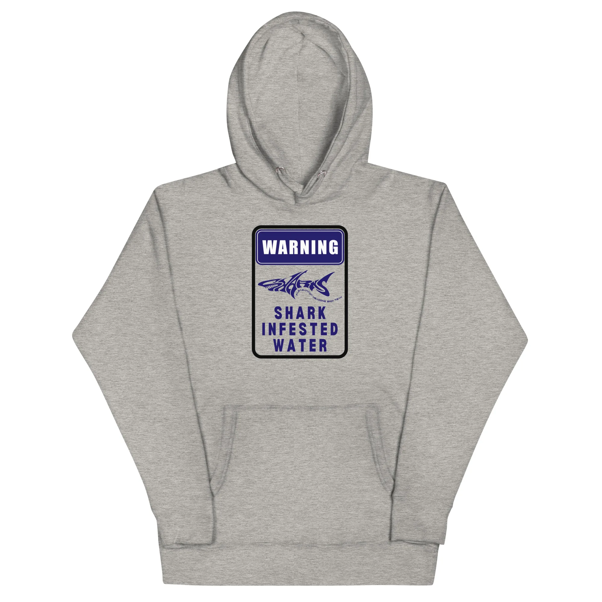 Warning: Shark Infested Water Hoodie (Adult)