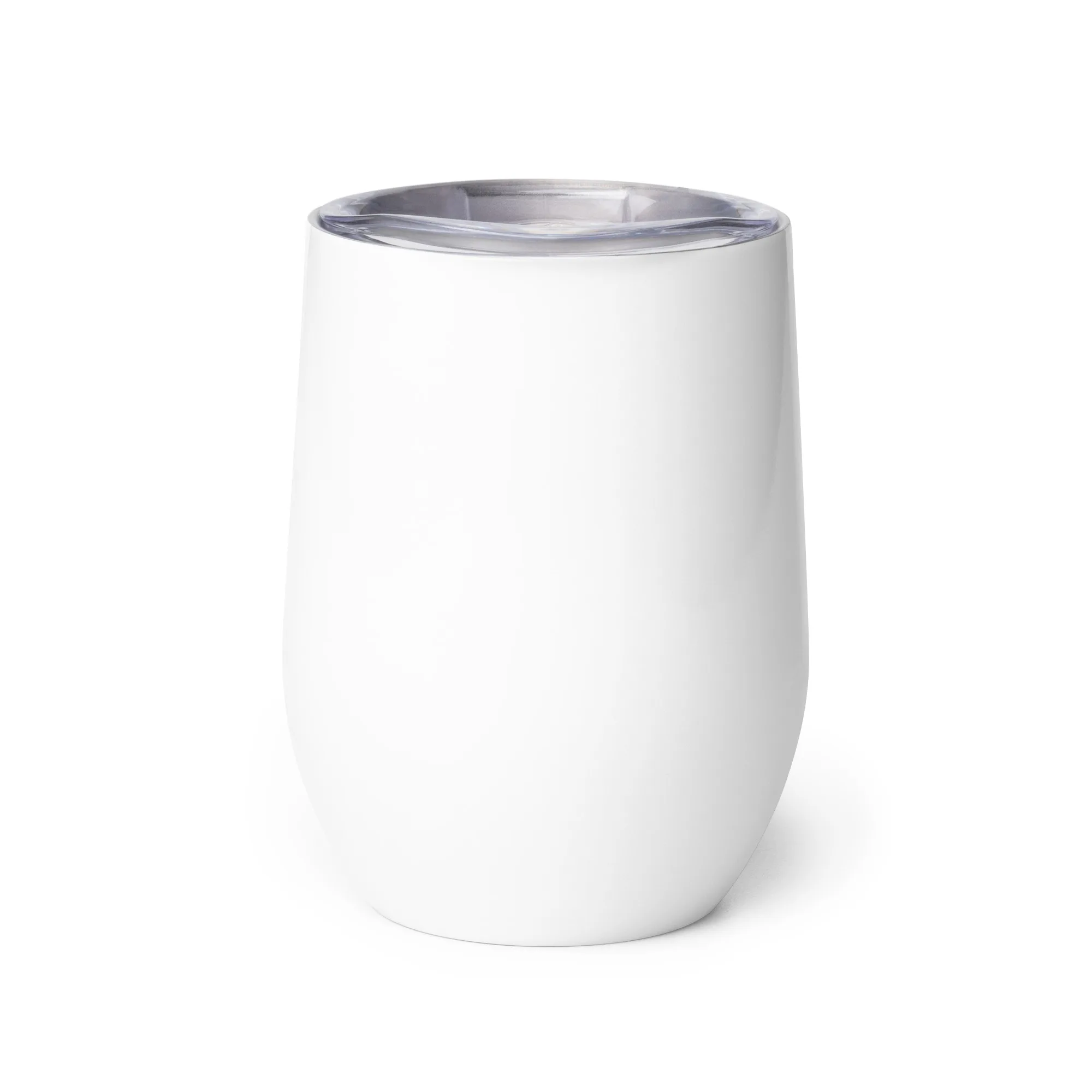 Retro Logo Wine Tumbler