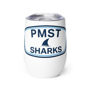 Retro Logo Wine Tumbler