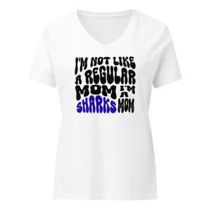 SHARKs Mom V-neck