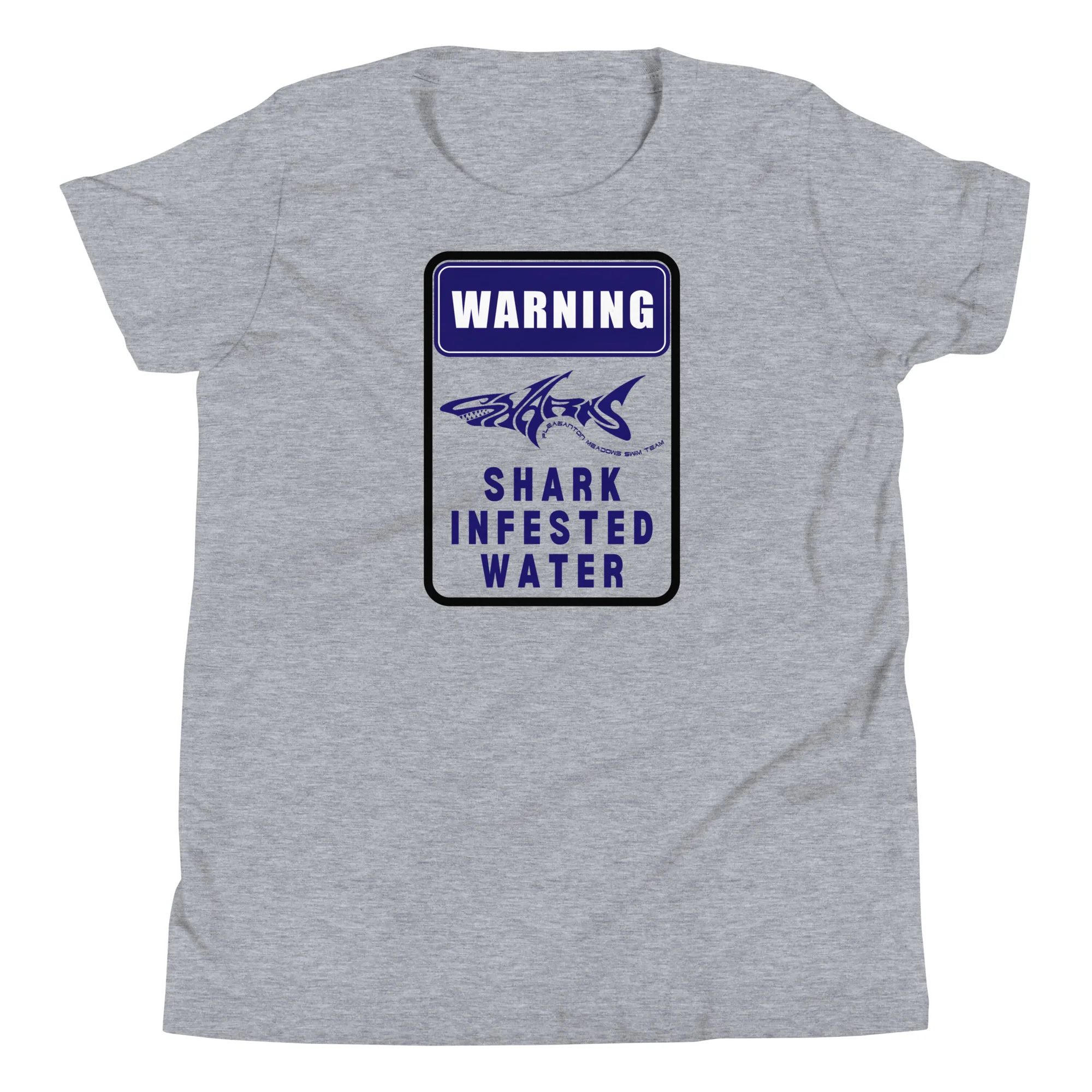 Warning: Shark Infested Water Youth Tee